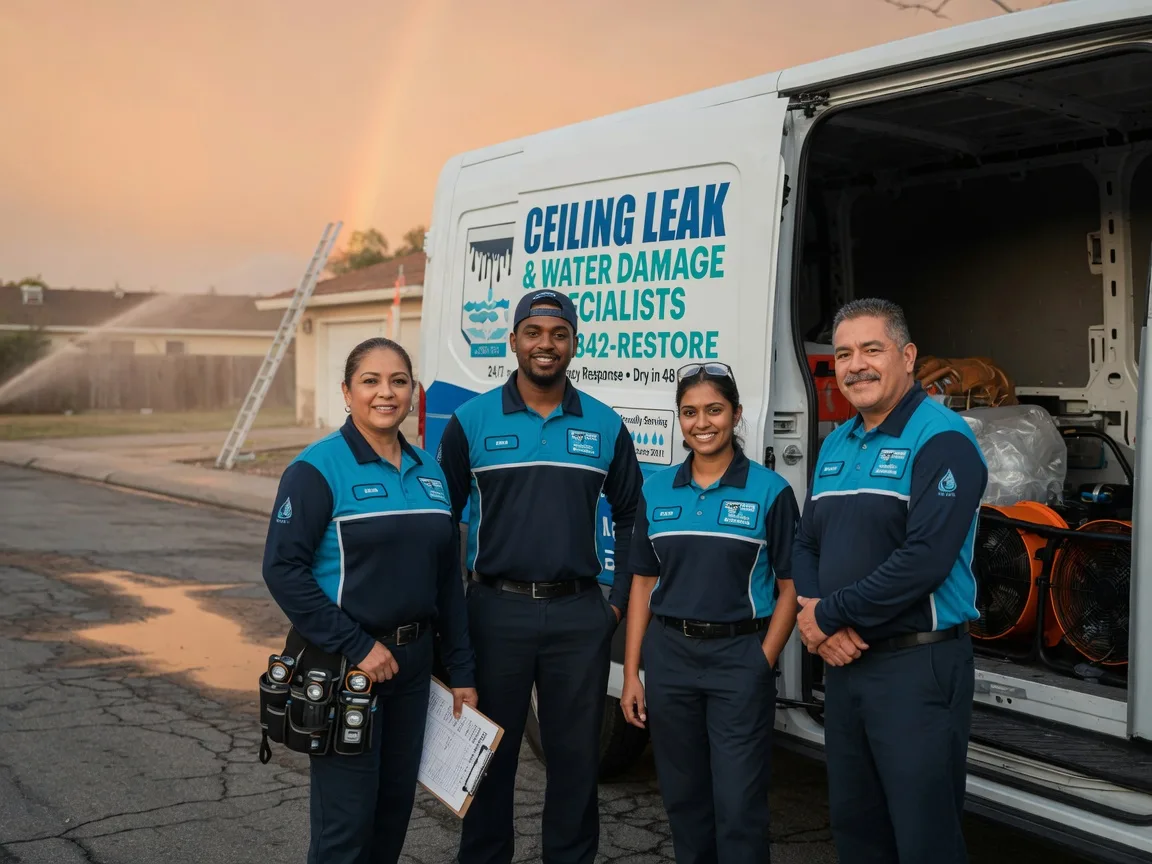 Ceiling Leak Cleanup company in Forest, MS